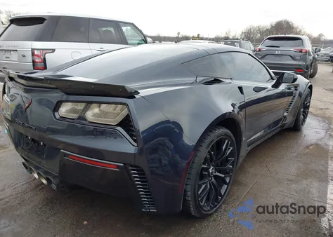 2015 Chevrolet Corvette Z06 z USA, uszkodzony, nr VIN 1G1YU2D6XF5604998